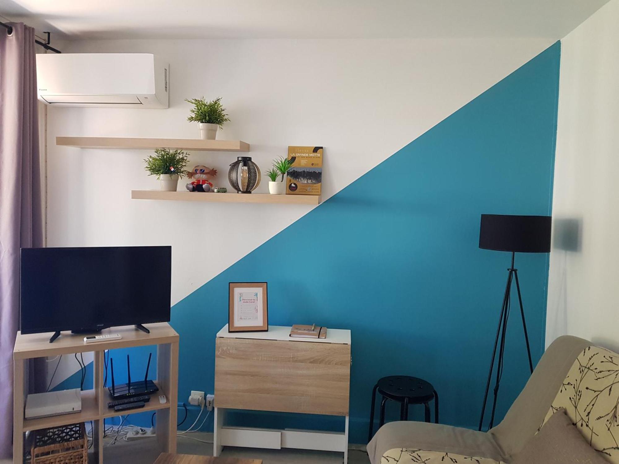 Corail Studio - 2Min Plage Centre Ville - Clim - Wifi - Parking Prive - Ideal Famille - La Grande Motte Exterior foto